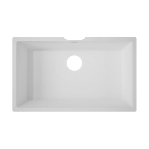 Lavello a 1 vasca - Spicy - CORIAN - senza gocciolatoio / in Corian® / da incasso