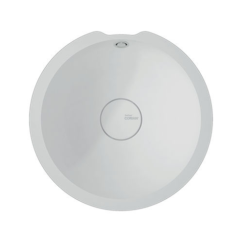 Lavabo da incasso - Purity - CORIAN - in Corian® / su misura / rotondo