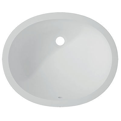 Lavabo da incasso - Calm - CORIAN - in Corian® / su misura / ovale