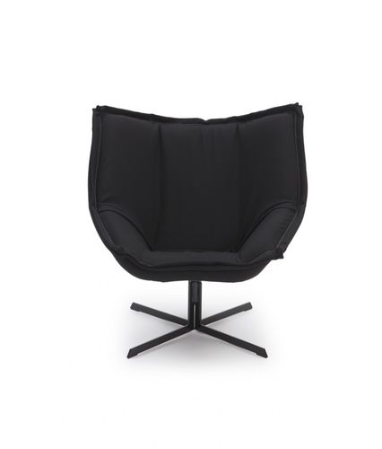 Poltrona contemporanea - GALLERY - Vivero - in acciaio / bianca / nera
