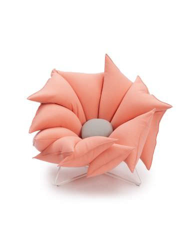 Poltrona design originale - BLOM - Vivero - in acciaio