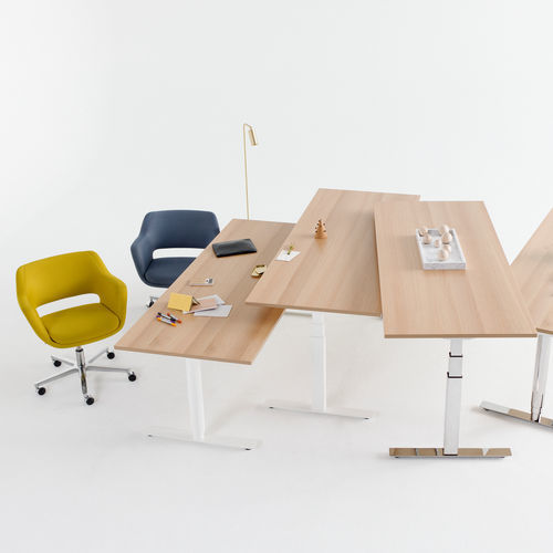 Scrivania da terra - ALKU S&S - Martela - da 2 persone / contemporanea / in legno