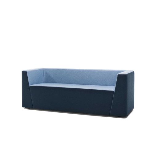Divano contemporaneo - BIT - Martela - in tessuto / blu / per uso contract