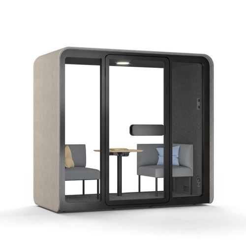 Isola di privacy per ufficio acustica - PODBOOTH DUO - Martela - da 2 persone / da 4 persone / per riunioni