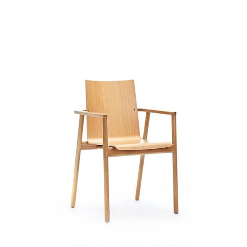 Sedia design scandinavo - Plus+ - Martela - da interno / in rovere / in betulla