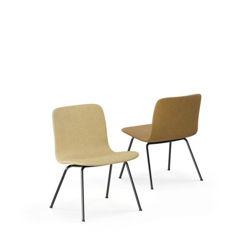 Sedia contemporanea - SOLA  - Martela - da interno / in tessuto / con supporto in metallo
