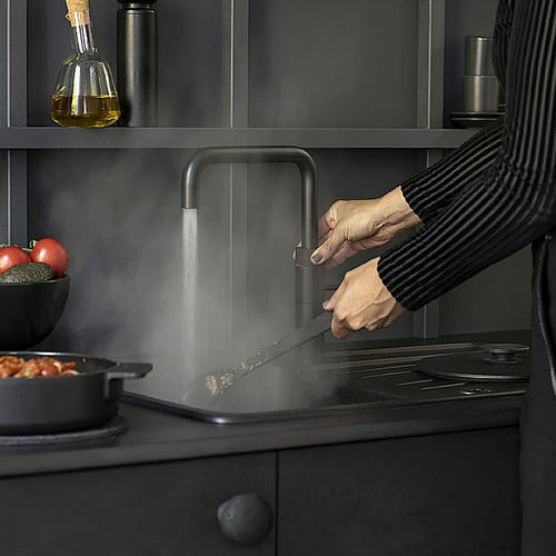 Miscelatore per acqua bollente - Fusion - Quooker Deutschland GmbH - da appoggio / in metallo cromato / in ottone