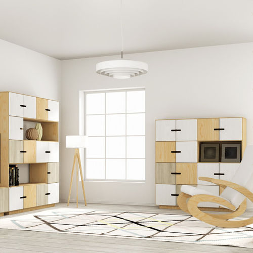Credenza alta - PIX - Radis Furniture - contemporanea / in legno compensato / in betulla
