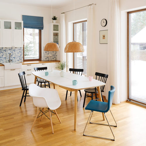 Tavolo da pranzo contemporaneo - NAM-NAM - Radis Furniture - in legno compensato / in betulla / con supporto in betulla