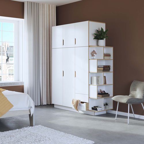 Armadio modulare - HUH 3 - Radis Furniture - contemporaneo / in rovere / in legno compensato