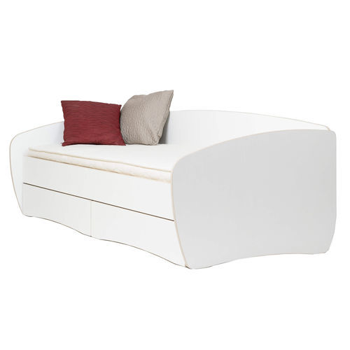 Letto singolo - SOFFI - Radis Furniture - contemporaneo / a cassetti / in compensato