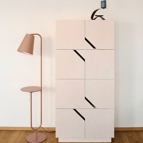 Credenza alta - MAZE - Radis Furniture - contemporanea / in legno compensato / in betulla