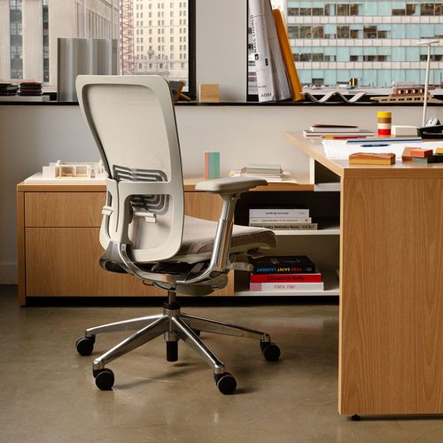 Sedia da ufficio design - ZODY - Haworth Europe - da interno / in plastica / in alluminio