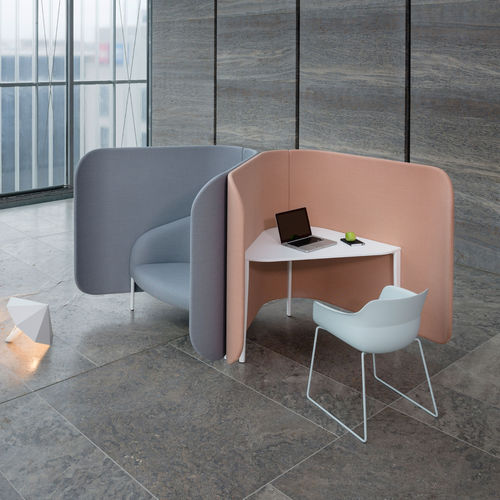 Scrivania per open space - CELLULAR - Haworth Europe - contemporanea / in laminato / modulabile