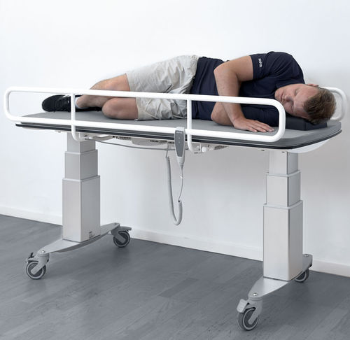 Fasciatoio in acciaio inossidabile - MOBILIO - Ropox A/S - in laminato / autoportante / con rotelle
