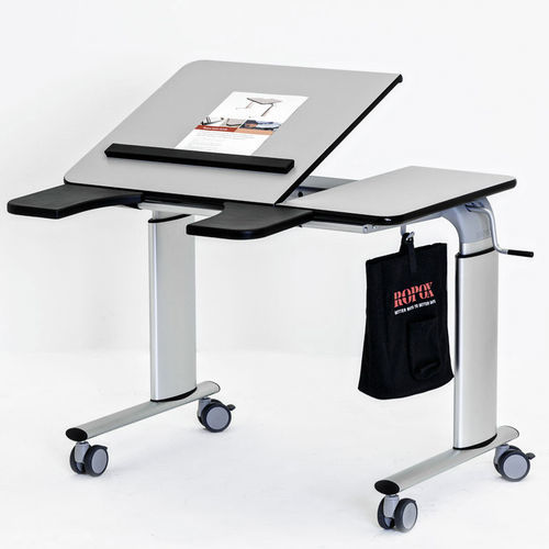 Tavolo da disegno contemporaneo - Vision - Ropox A/S - in laminato / con supporto in metallo / rettangolare
