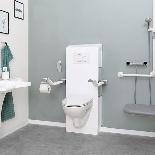 WC elettronico - 40-450 SERIES - Ropox A/S - sospeso / in plastica / in acciaio inossidabile