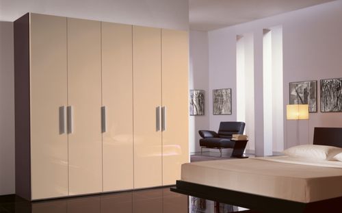 Armadio contemporaneo - ISONE - Rüttimann AG - in vetro / in vetro laccato / con ante battenti