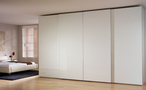 Armadio contemporaneo - ASCONA - Rüttimann AG - in vetro / a porte scorrevoli