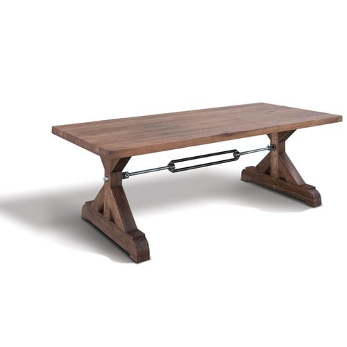 Tavolo classico - FRANKFURT - Ecomatrix SRL - in rovere / in legno oliato / con supporto in legno