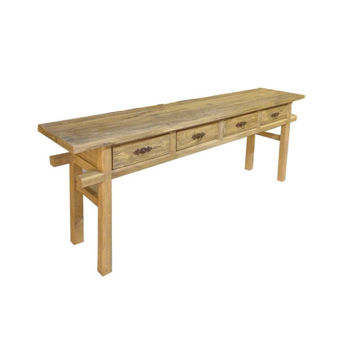 Consolle in stile - FRANZ - Ecomatrix SRL - in rovere / in pino / con supporto in quercia
