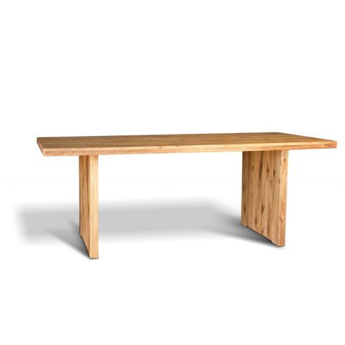 Tavolo contemporaneo - KOND - Ecomatrix SRL - in rovere / in legno oliato / con supporto in quercia