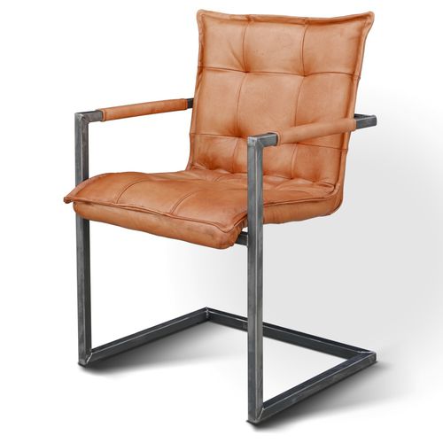 Sedia contemporanea - CAPO INDUCHAIR - Ecomatrix SRL - da interno / in pelle / con supporto in acciaio
