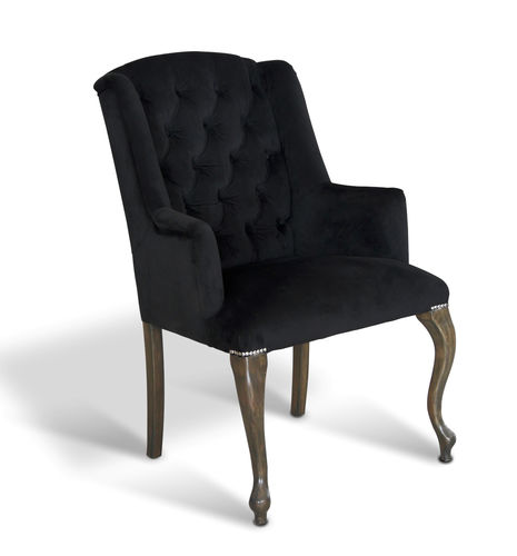 Poltrona in stile - BIRMINGHAM - Ecomatrix SRL - in tessuto / in rovere / in faggio