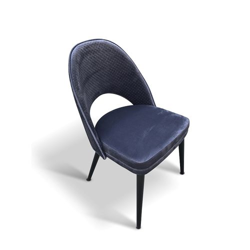 Sedia contemporanea - ESTELLA - Ecomatrix SRL - da interno / in velluto / con supporto in faggio