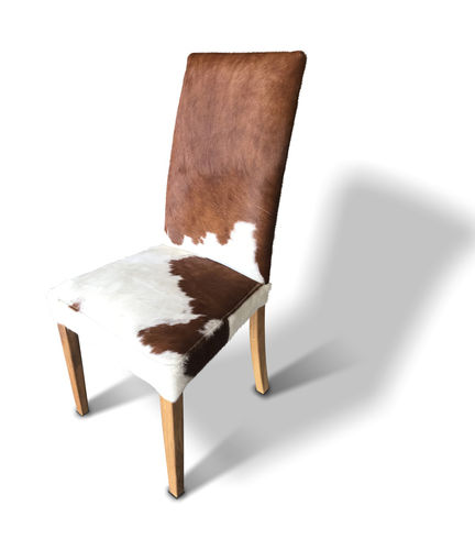 Sedia contemporanea - HARRY   - Ecomatrix SRL - da interno / in rovere / in pelle di mucca
