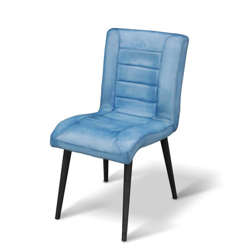 Sedia contemporanea - PONTIAC  - Ecomatrix SRL - da interno / in pelle / imbottita