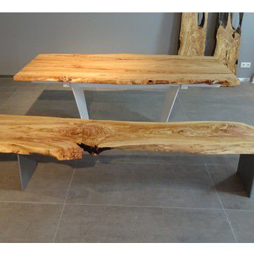 Tavolo da pranzo contemporaneo - SOLID OLEA - Schulte Design GmbH - in legno massiccio / rettangolare / allungabile
