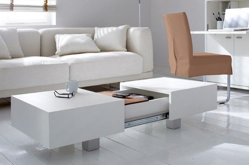 Tavolino basso contemporaneo - MATCHBOX - Schulte Design GmbH - in rovere / in noce / in faggio