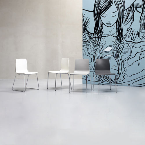 Sedia contemporanea - Alice - SCAB GIARDINO SPA - da esterno / da interno / in faggio