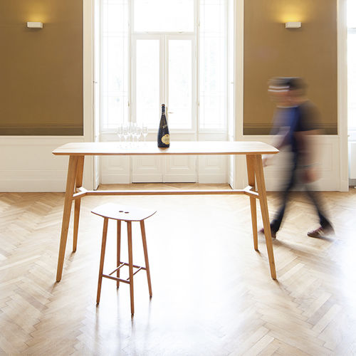 Tavolo alto design scandinavo - FINN - sixay furniture - in rovere / in legno massiccio / in faggio