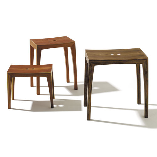 Sgabello design - OTTO3 - sixay furniture - in rovere / in legno massiccio / in faggio