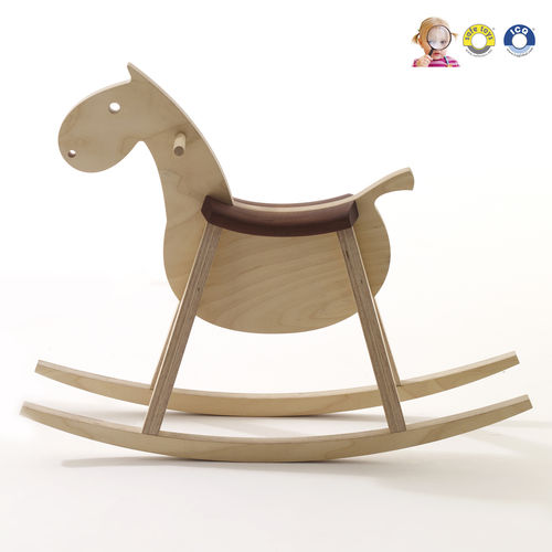 Cavallo a dondolo in legno - MUSTANG / PARIPA - sixay furniture