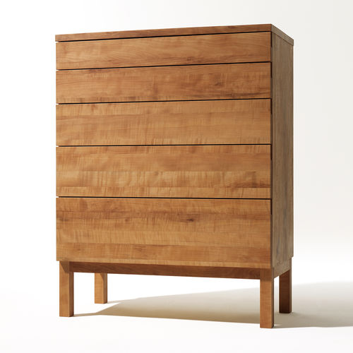 Cassettone contemporaneo - SOLID  - sixay furniture - in rovere / in noce / in legno massiccio