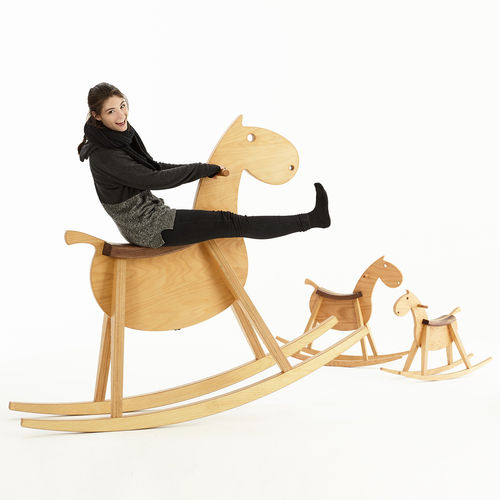 Cavallo a dondolo in legno - PARIPA BIGKID - sixay furniture