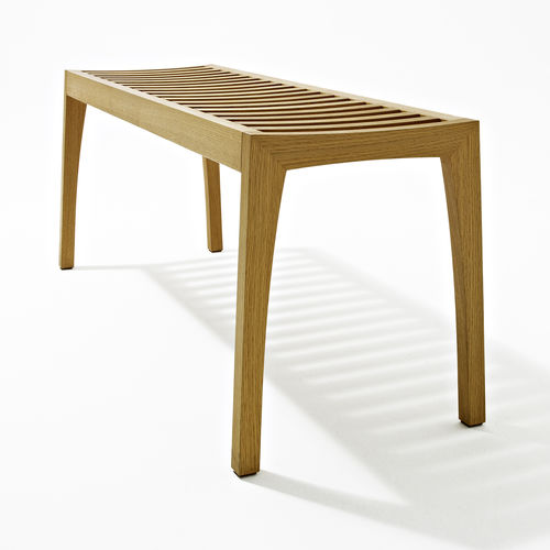 Panca fondoletto contemporanea - ZEBRA - sixay furniture - in legno massiccio / in faggio / in rovere