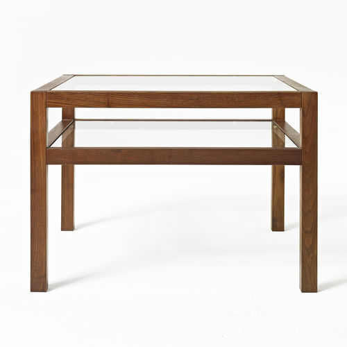 Tavolino basso contemporaneo - LATTE - sixay furniture - in vetro smerigliato / in vetro temprato / in vetro sabbiato