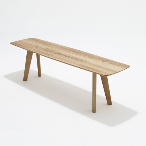 Panca contemporanea - FINN - sixay furniture - in rovere / in legno massiccio / in faggio