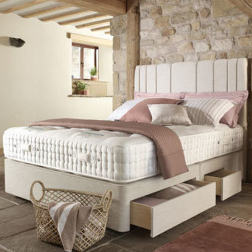 Materasso matrimoniale - Hvar 16,000 - HARRISON SPINKS - in viscosa / bianco / in cotone
