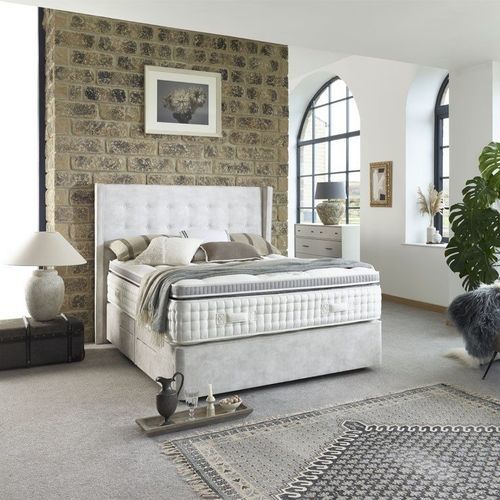 Materasso matrimoniale - Inglewood 13,250 - HARRISON SPINKS - in viscosa / bianco / rigido