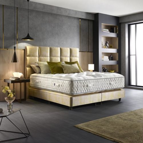 Materasso matrimoniale - CONNAUGHT 36,000 - HARRISON SPINKS - a molle / bianco