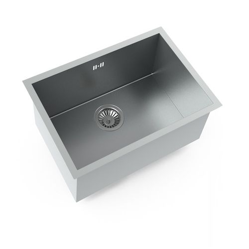 Lavello a 1 vasca - MOMENTO L500 - STEEL TIME SRL - senza gocciolatoio / in acciaio inossidabile / da incasso