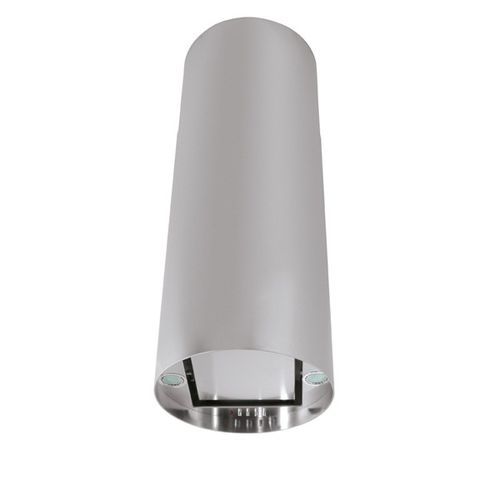 Cappa a muro - CILINDRO PLUS - STEEL TIME SRL - a isola / con illuminazione integrata / design originale