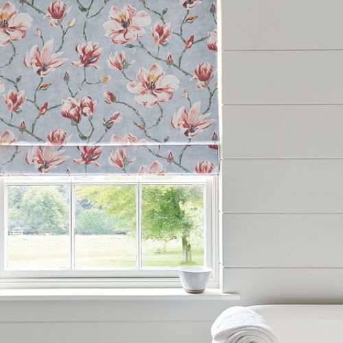 Tessuto da tappezzeria - YASMIN  - Jane Churchill - per tende / a fiori / in cotone