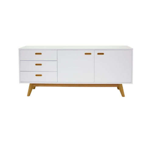 Credenza design scandinavo - BESS : ART 2175 - Tenzo AB - in legno laccato / in rovere / bianca