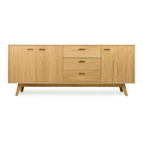 Credenza design scandinavo - BESS : 2176 - Tenzo AB - in legno laccato / in rovere / bianca
